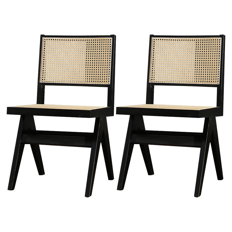 Contemporary Dining Room King Louis Back Solid Wood Dining Chair