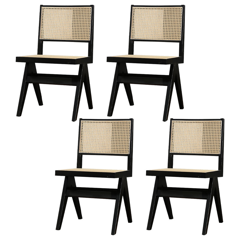Contemporary Dining Room King Louis Back Solid Wood Dining Chair