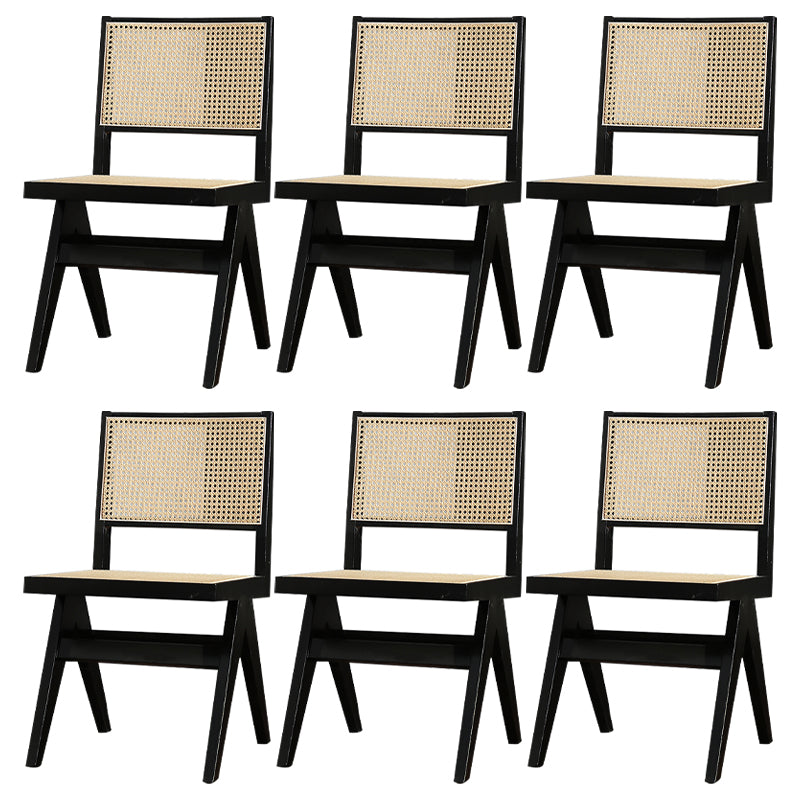 Contemporary Dining Room King Louis Back Solid Wood Dining Chair