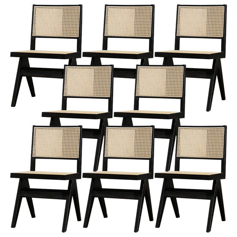 Contemporary Dining Room King Louis Back Solid Wood Dining Chair