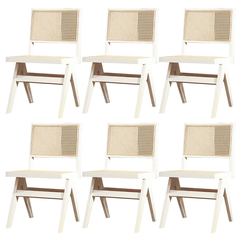 Contemporary Dining Room King Louis Back Solid Wood Dining Chair