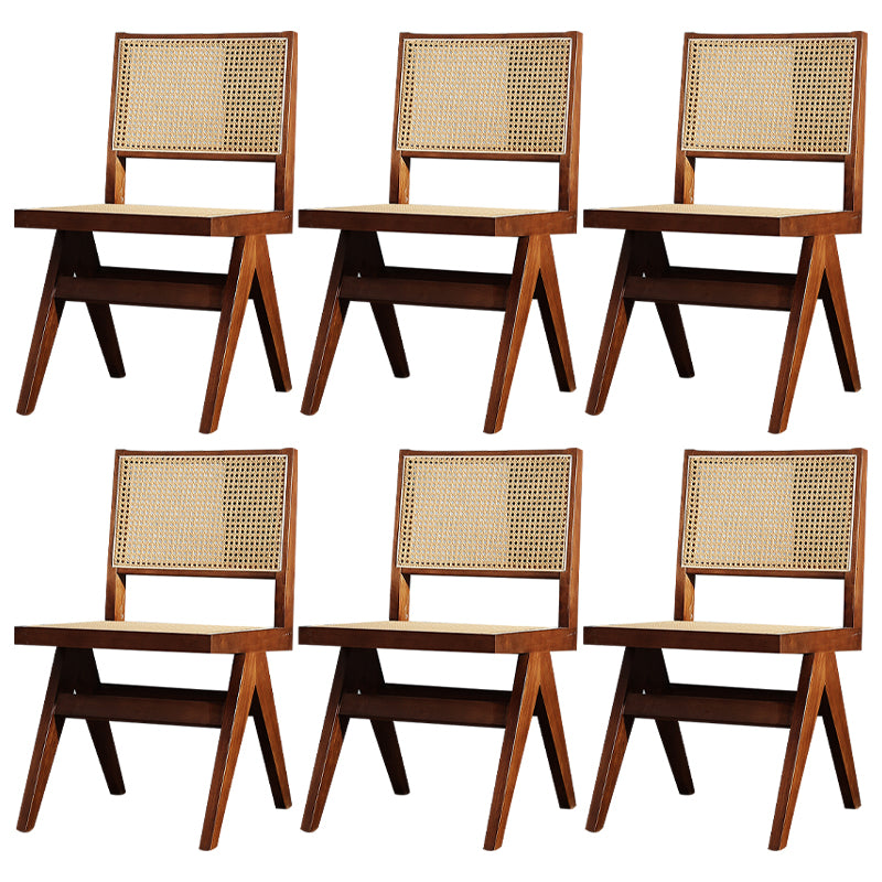 Contemporary Dining Room King Louis Back Solid Wood Dining Chair