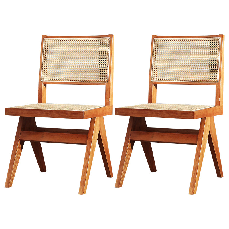 Contemporary Dining Room King Louis Back Solid Wood Dining Chair