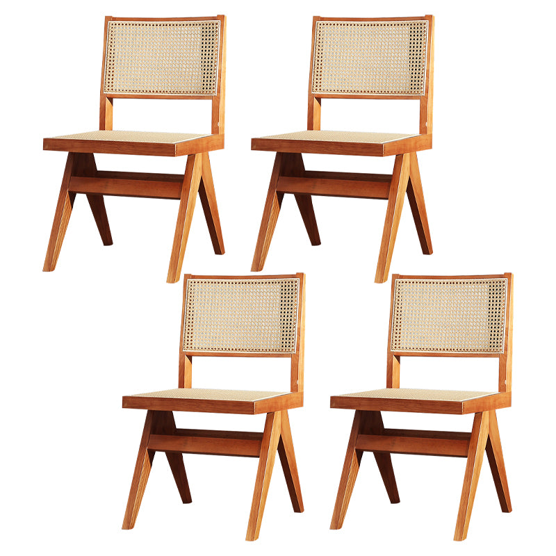 Contemporary Dining Room King Louis Back Solid Wood Dining Chair