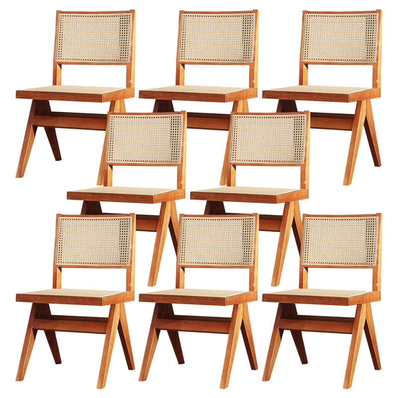 Contemporary Dining Room King Louis Back Solid Wood Dining Chair