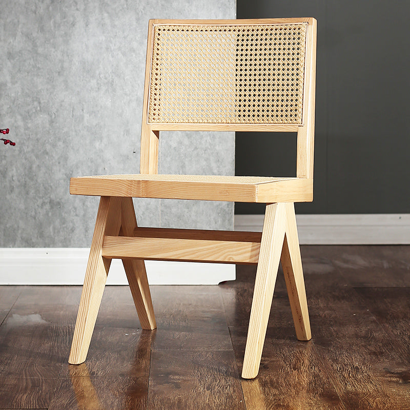 Contemporary Dining Room King Louis Back Solid Wood Dining Chair