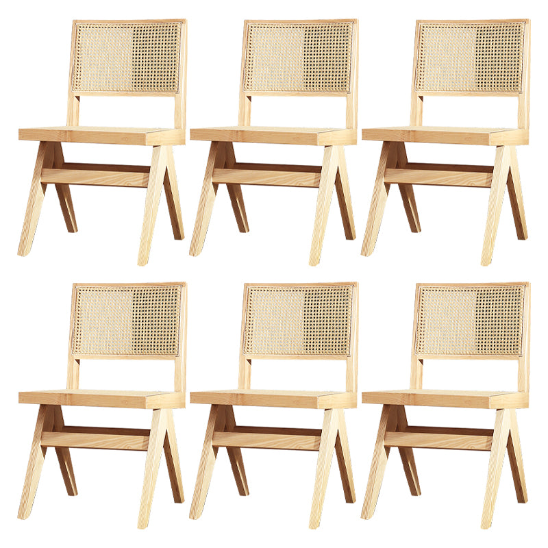Contemporary Dining Room King Louis Back Solid Wood Dining Chair