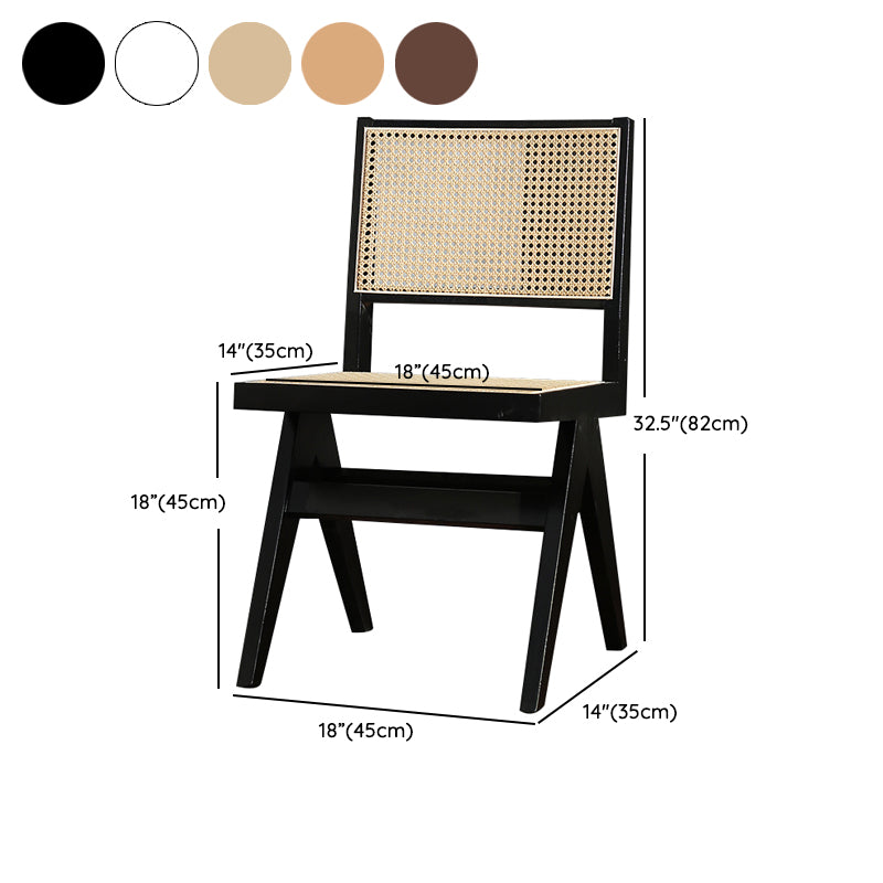 Contemporary Dining Room King Louis Back Solid Wood Dining Chair