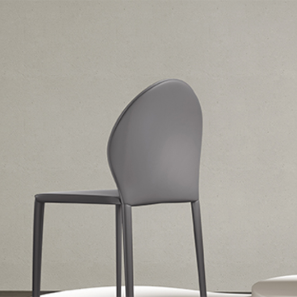 Contemporary Faux Leather Armless Dining and Accent Chairs for Home