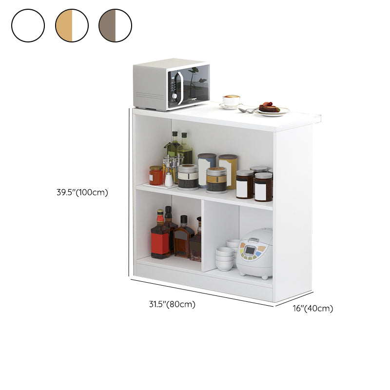 Contemporary Style Wood Rectangle Patio Bar Table for Dining Room