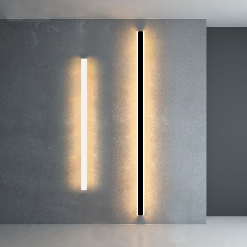 Modern Style Minimalist LED Wall Light Sconce with Acrylic Shade for Washroom