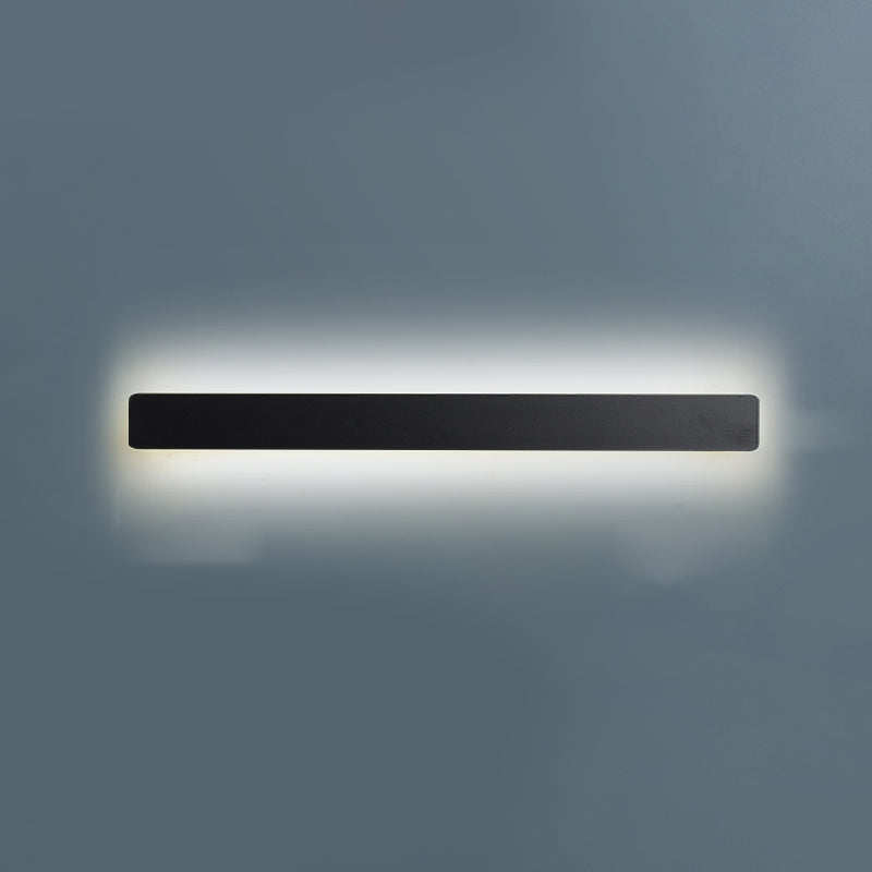 Modern Style Minimalist LED Wall Light Sconce with Acrylic Shade for Washroom
