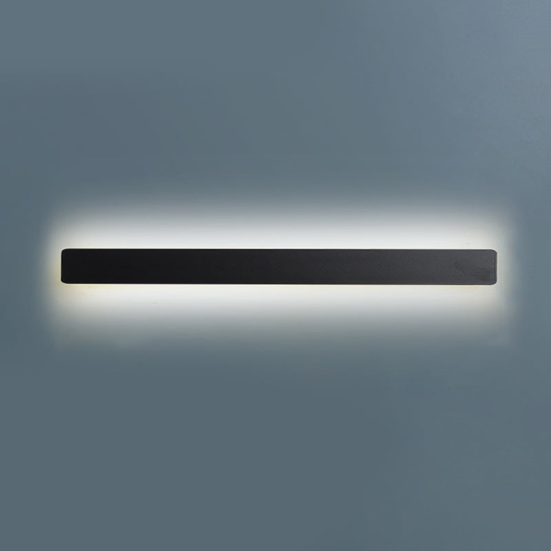 Modern Style Minimalist LED Wall Light Sconce with Acrylic Shade for Washroom