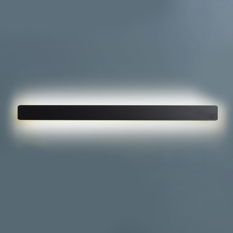 Modern Style Minimalist LED Wall Light Sconce with Acrylic Shade for Washroom