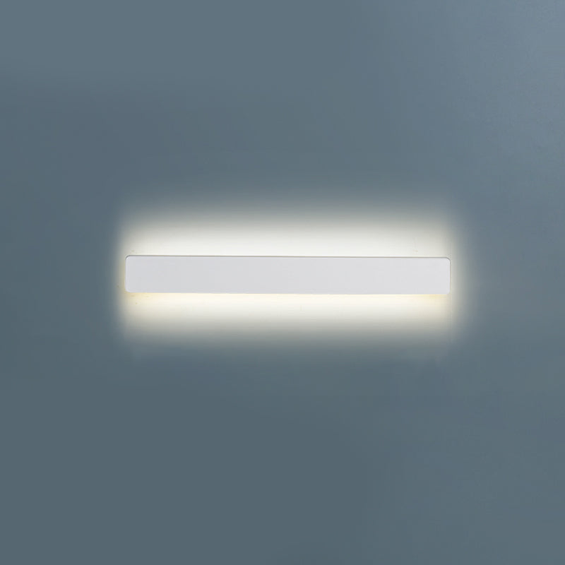 Modern Style Minimalist LED Wall Light Sconce with Acrylic Shade for Washroom