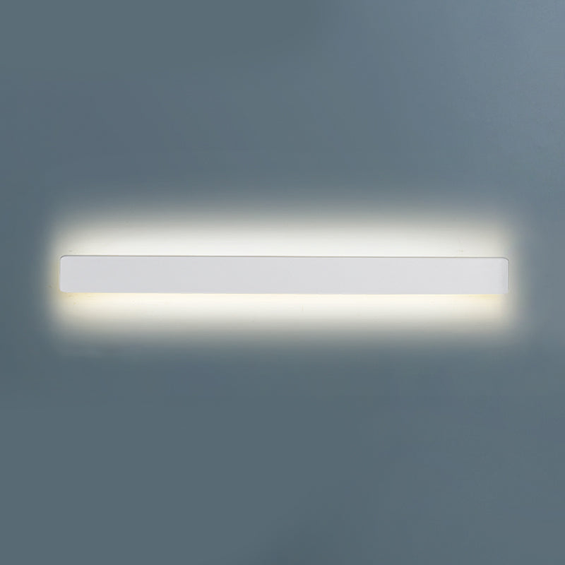 Modern Style Minimalist LED Wall Light Sconce with Acrylic Shade for Washroom