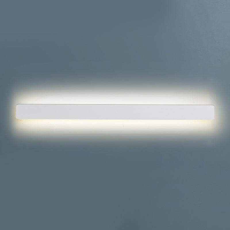 Modern Style Minimalist LED Wall Light Sconce with Acrylic Shade for Washroom