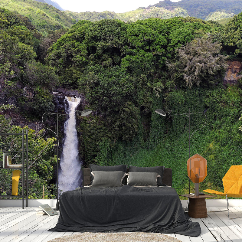 Fall Landscapes Photography Pattern Mildew Wall Mural Horizontalt for Living Room