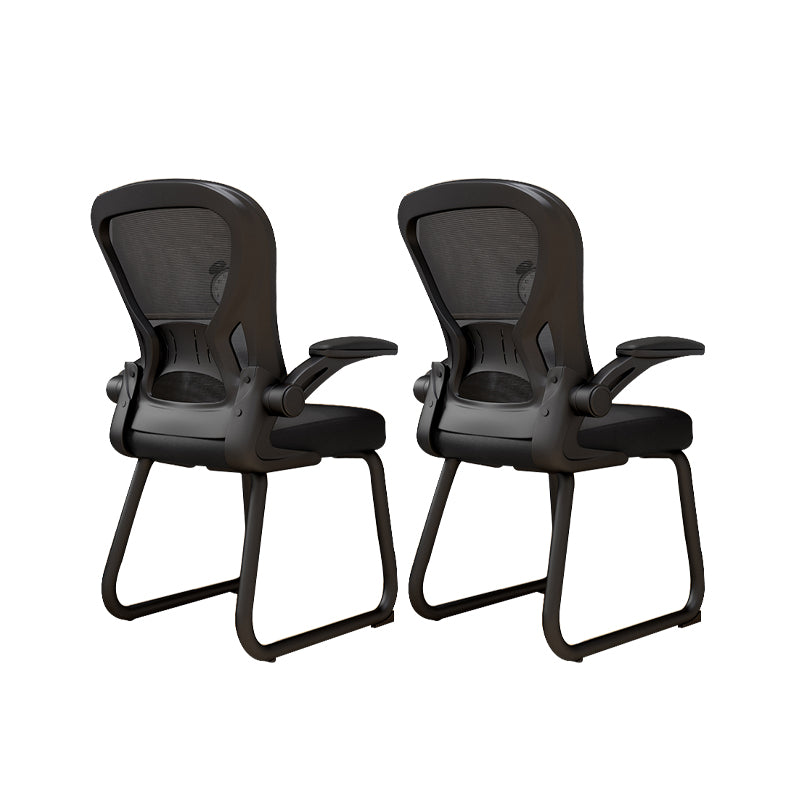 Contemporary Padded Arms Office Chair Ergonomic Desk Chair for Office