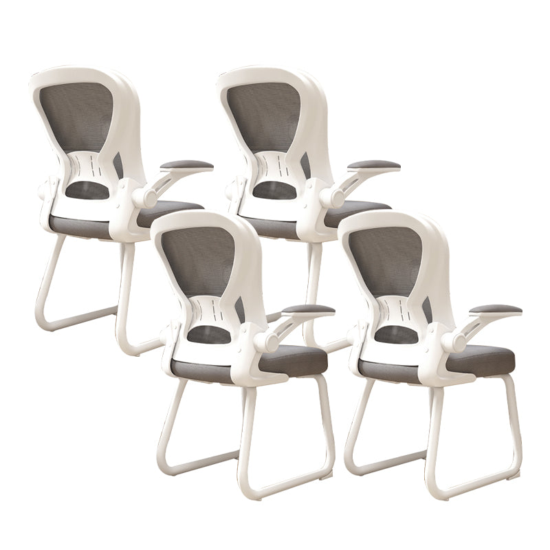 Contemporary Padded Arms Office Chair Ergonomic Desk Chair for Office