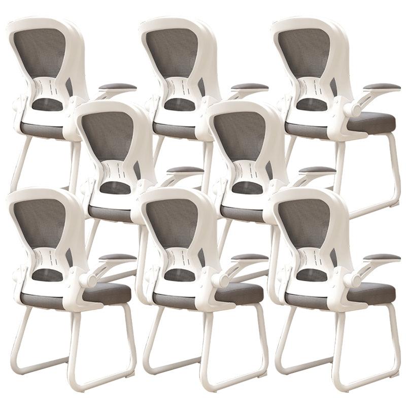 Contemporary Padded Arms Office Chair Ergonomic Desk Chair for Office