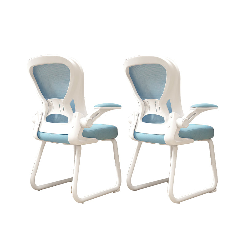 Contemporary Padded Arms Office Chair Ergonomic Desk Chair for Office