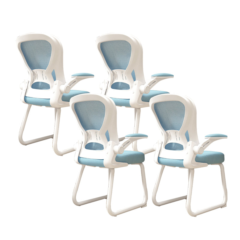 Contemporary Padded Arms Office Chair Ergonomic Desk Chair for Office
