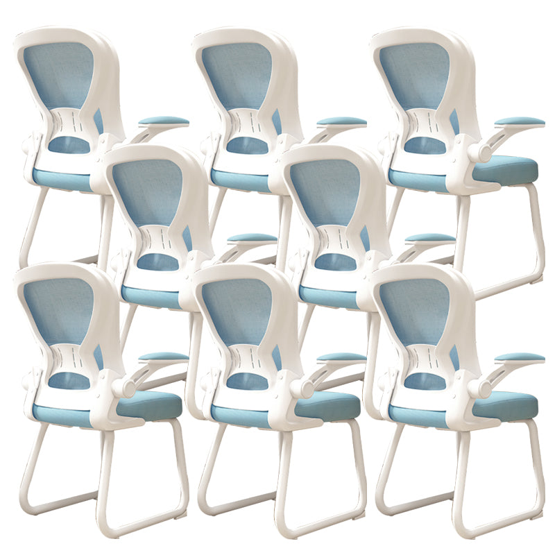 Contemporary Padded Arms Office Chair Ergonomic Desk Chair for Office