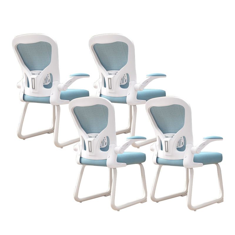 Contemporary Padded Arms Office Chair Ergonomic Desk Chair for Office