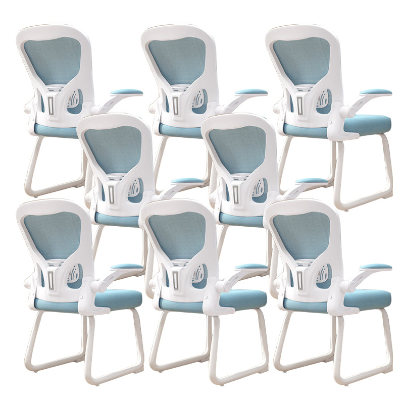 Contemporary Padded Arms Office Chair Ergonomic Desk Chair for Office