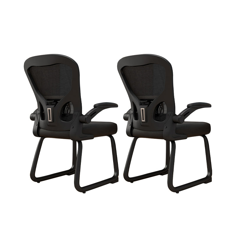 Contemporary Padded Arms Office Chair Ergonomic Desk Chair for Office