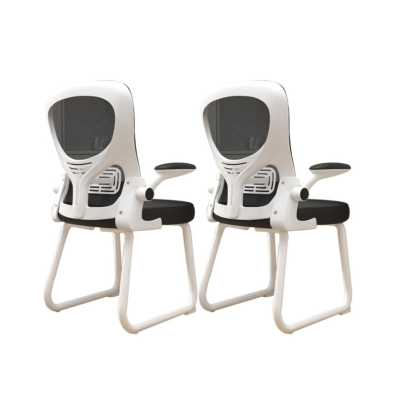 Contemporary Padded Arms Office Chair Ergonomic Desk Chair for Office