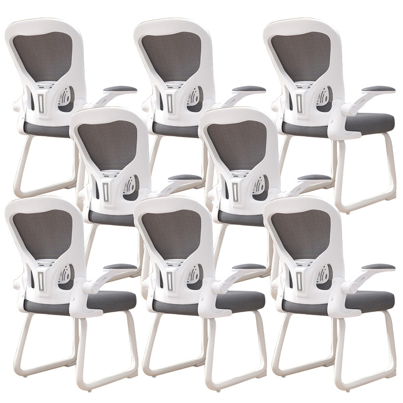 Contemporary Padded Arms Office Chair Ergonomic Desk Chair for Office