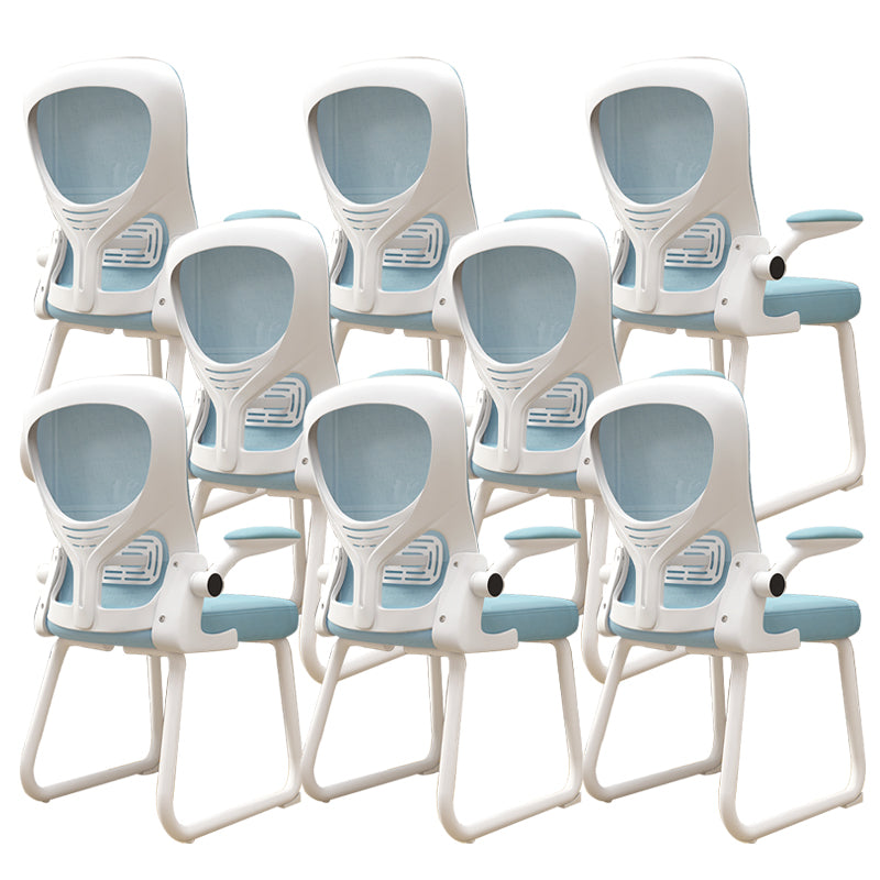 Contemporary Padded Arms Office Chair Ergonomic Desk Chair for Office