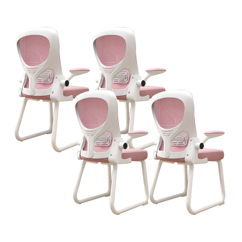 Contemporary Padded Arms Office Chair Ergonomic Desk Chair for Office