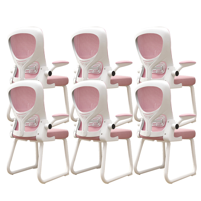 Contemporary Padded Arms Office Chair Ergonomic Desk Chair for Office