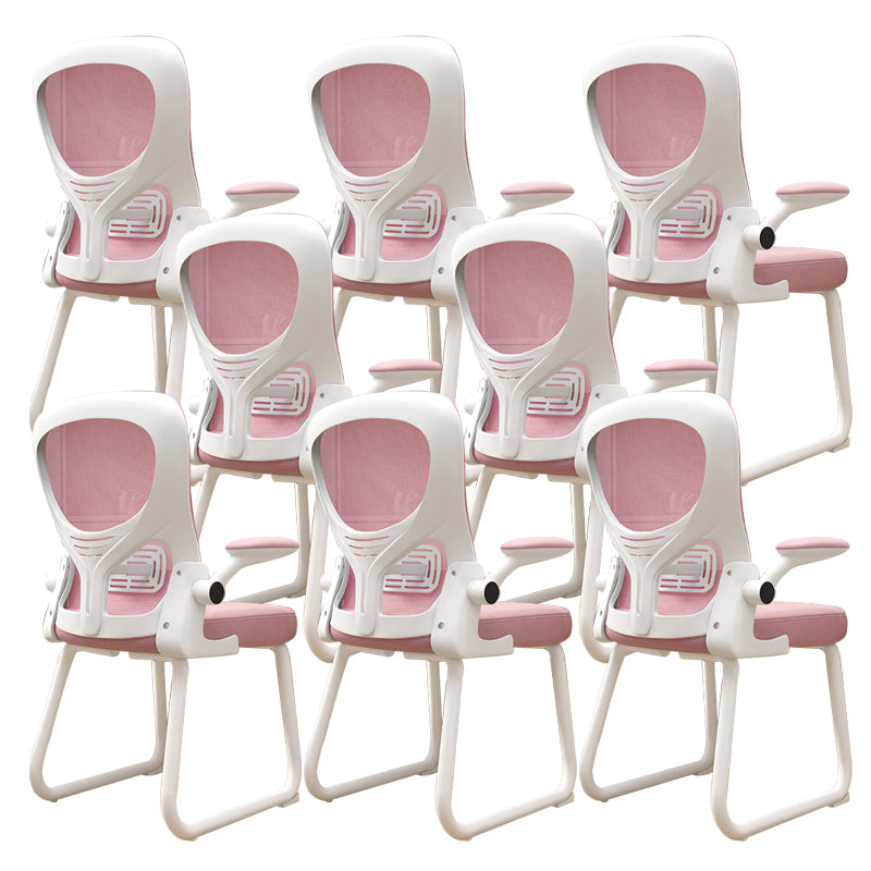 Contemporary Padded Arms Office Chair Ergonomic Desk Chair for Office