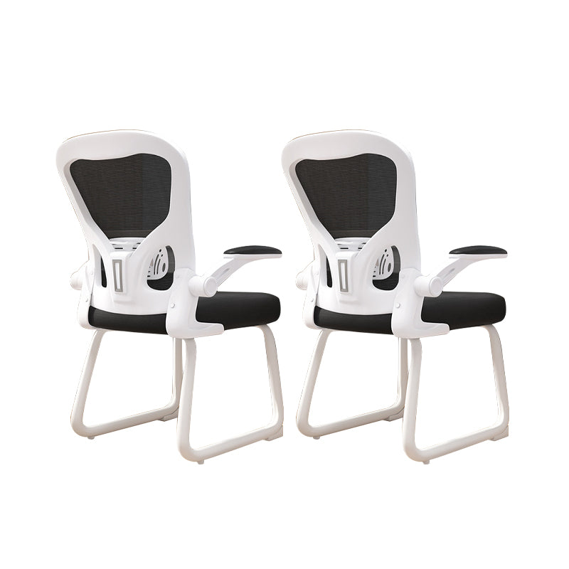 Contemporary Padded Arms Office Chair Ergonomic Desk Chair for Office