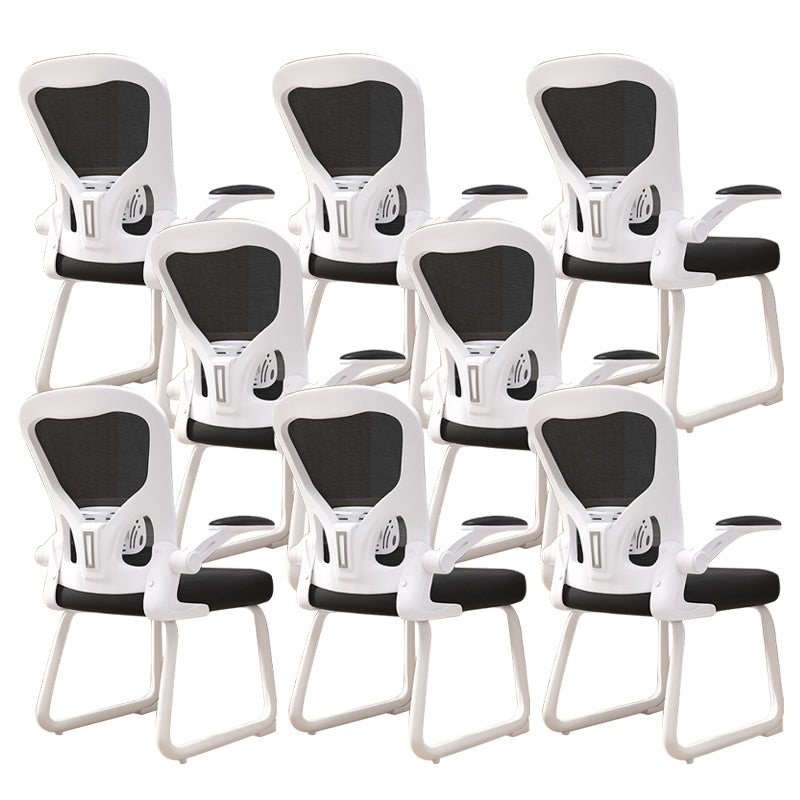 Contemporary Padded Arms Office Chair Ergonomic Desk Chair for Office