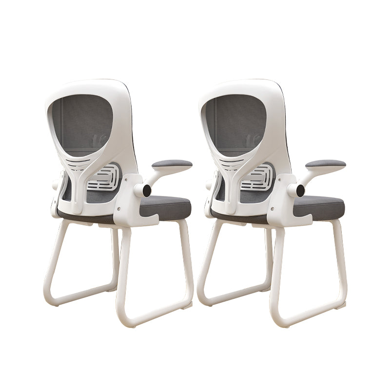 Contemporary Padded Arms Office Chair Ergonomic Desk Chair for Office