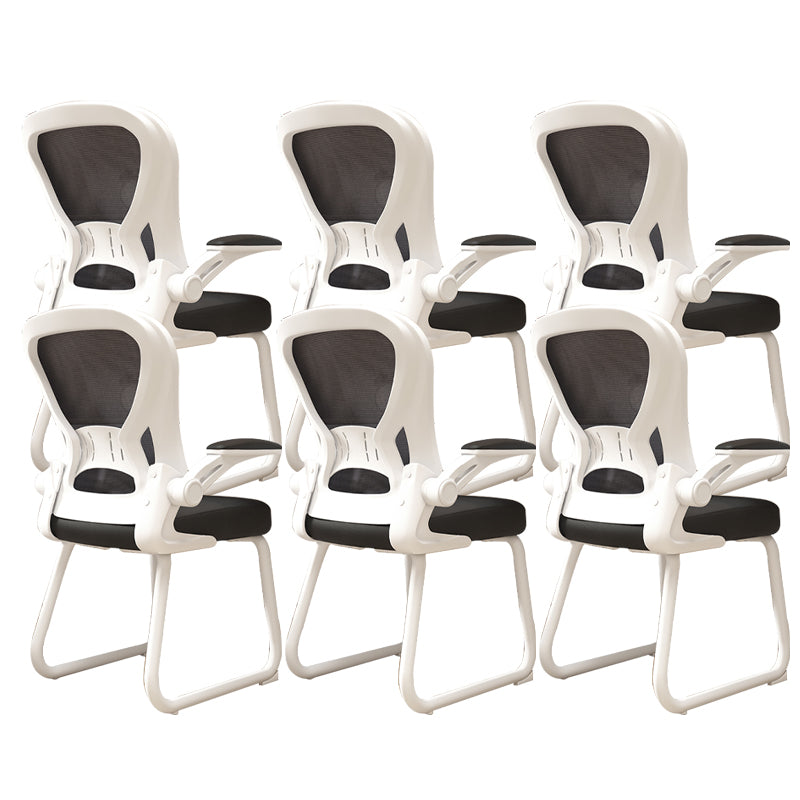 Contemporary Padded Arms Office Chair Ergonomic Desk Chair for Office