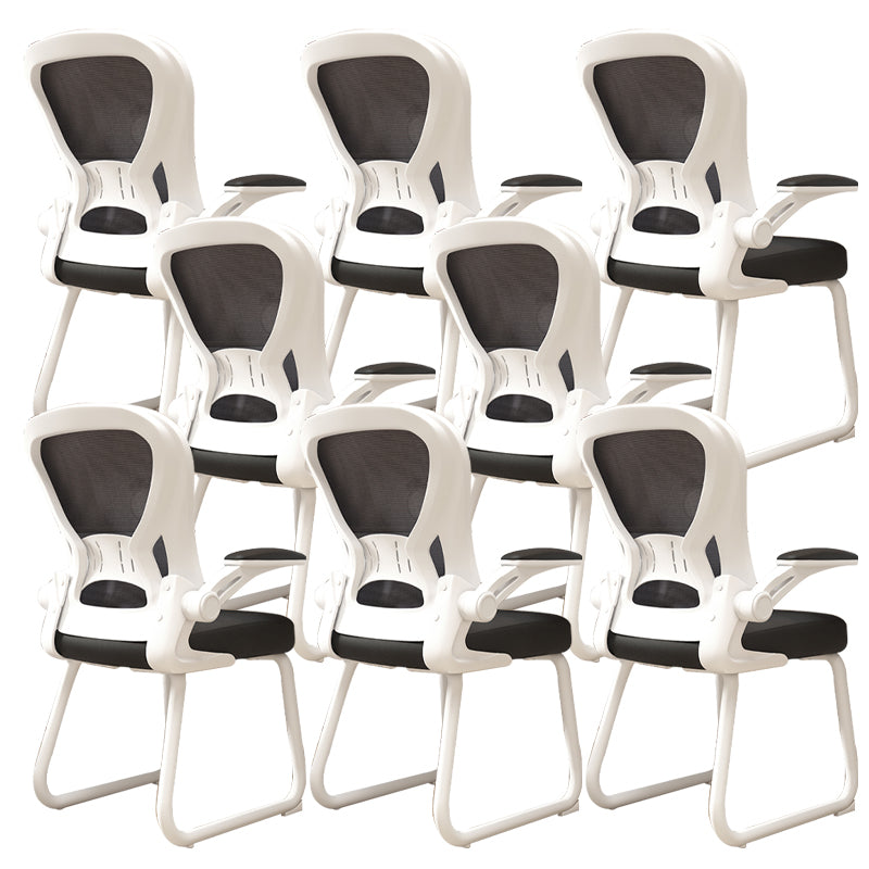Contemporary Padded Arms Office Chair Ergonomic Desk Chair for Office