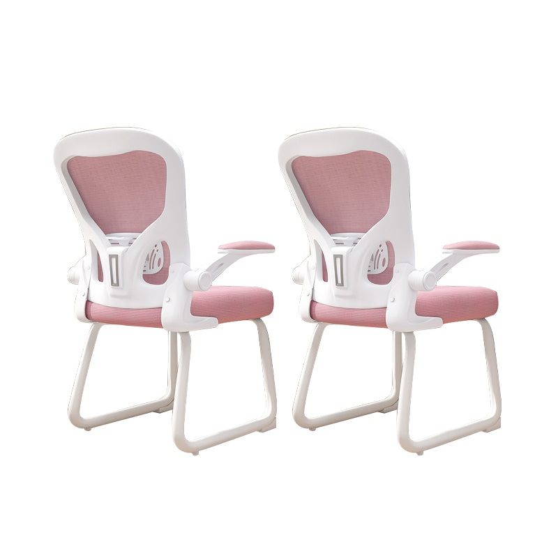Contemporary Padded Arms Office Chair Ergonomic Desk Chair for Office