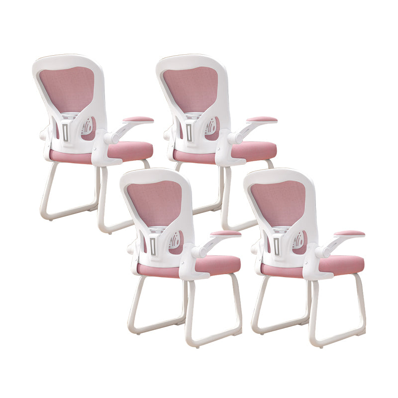 Contemporary Padded Arms Office Chair Ergonomic Desk Chair for Office