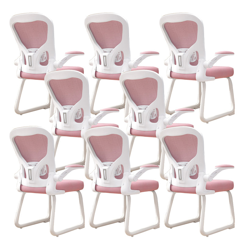 Contemporary Padded Arms Office Chair Ergonomic Desk Chair for Office