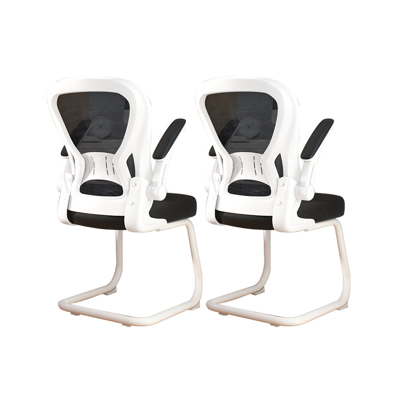 Contemporary Padded Arms Office Chair Ergonomic Desk Chair for Office