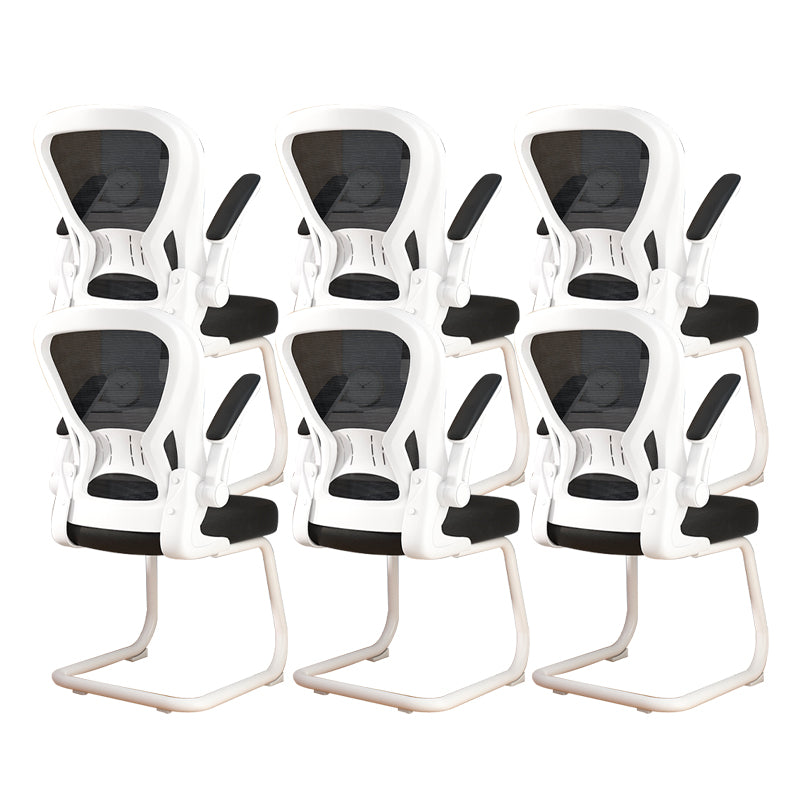Contemporary Padded Arms Office Chair Ergonomic Desk Chair for Office