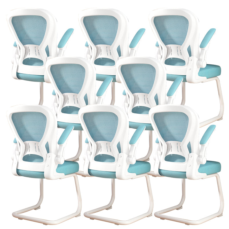 Contemporary Padded Arms Office Chair Ergonomic Desk Chair for Office