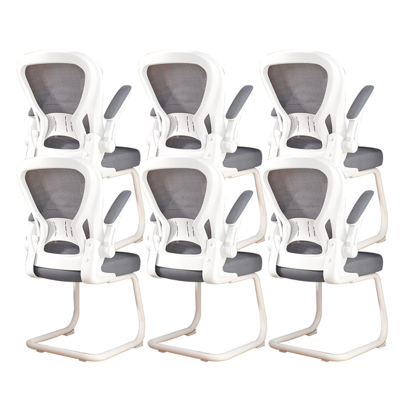 Contemporary Padded Arms Office Chair Ergonomic Desk Chair for Office