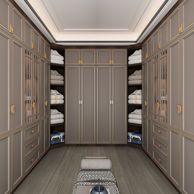 Modern Freestanding Wardrobe Engineered Wood Wardrobe Armoire